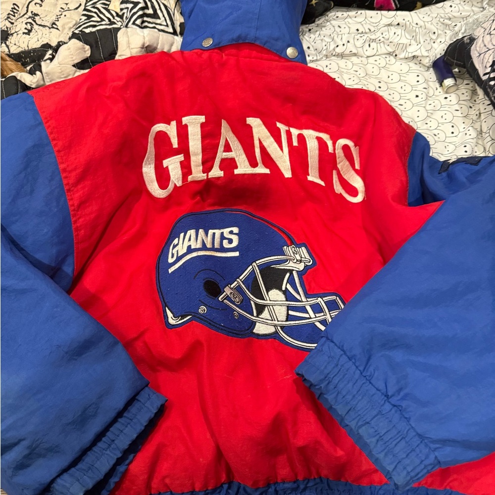 Men’s NY Giants Starter jacket sx XL